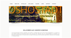 Desktop Screenshot of oshostadt.de